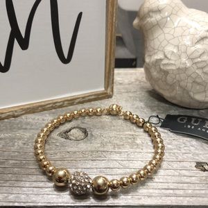 NWT Gold Tone Guess Bracelet!